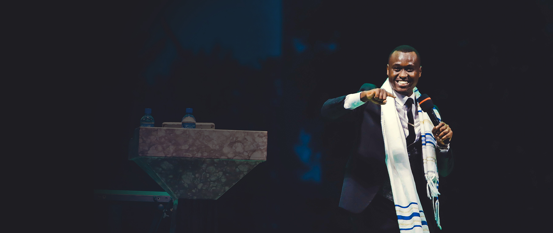 Apostle Kevin Delivering the Message